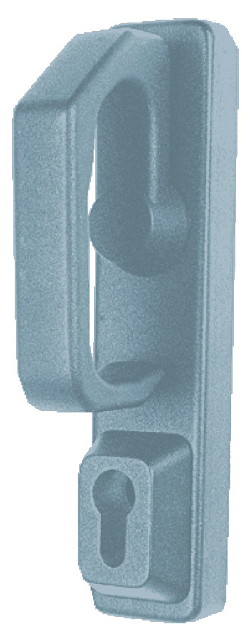 Poignée rotative sans cylindre aluminium JPM PR2E00-06-0A