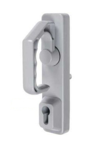 Poignée rotative sans cylindre profil européen blanc JPM PR2E00-39-0A