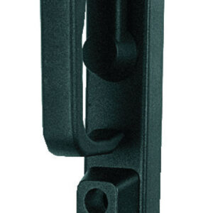 Poignée rotative sans cylindre profil européen noir JPM PR2E00-02-0A