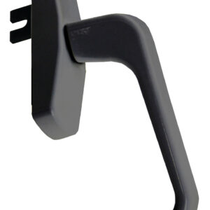 Poignée SPACIO simple direction perçage 84/98 OB/OF finition noir FERCO G-46551-00-0-6