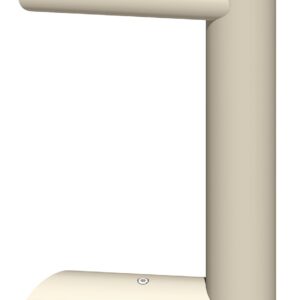 Poignée tubulaire intérieure DIVA XXI avec supports inclinés D 35 mm H 350 mm blanc RAL9010 LA CROISEE DS DS7374-036