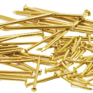 Pointes laiton têtes rondes 20 x 2,2 mm boite de 1 kg HERACLES LR20.14