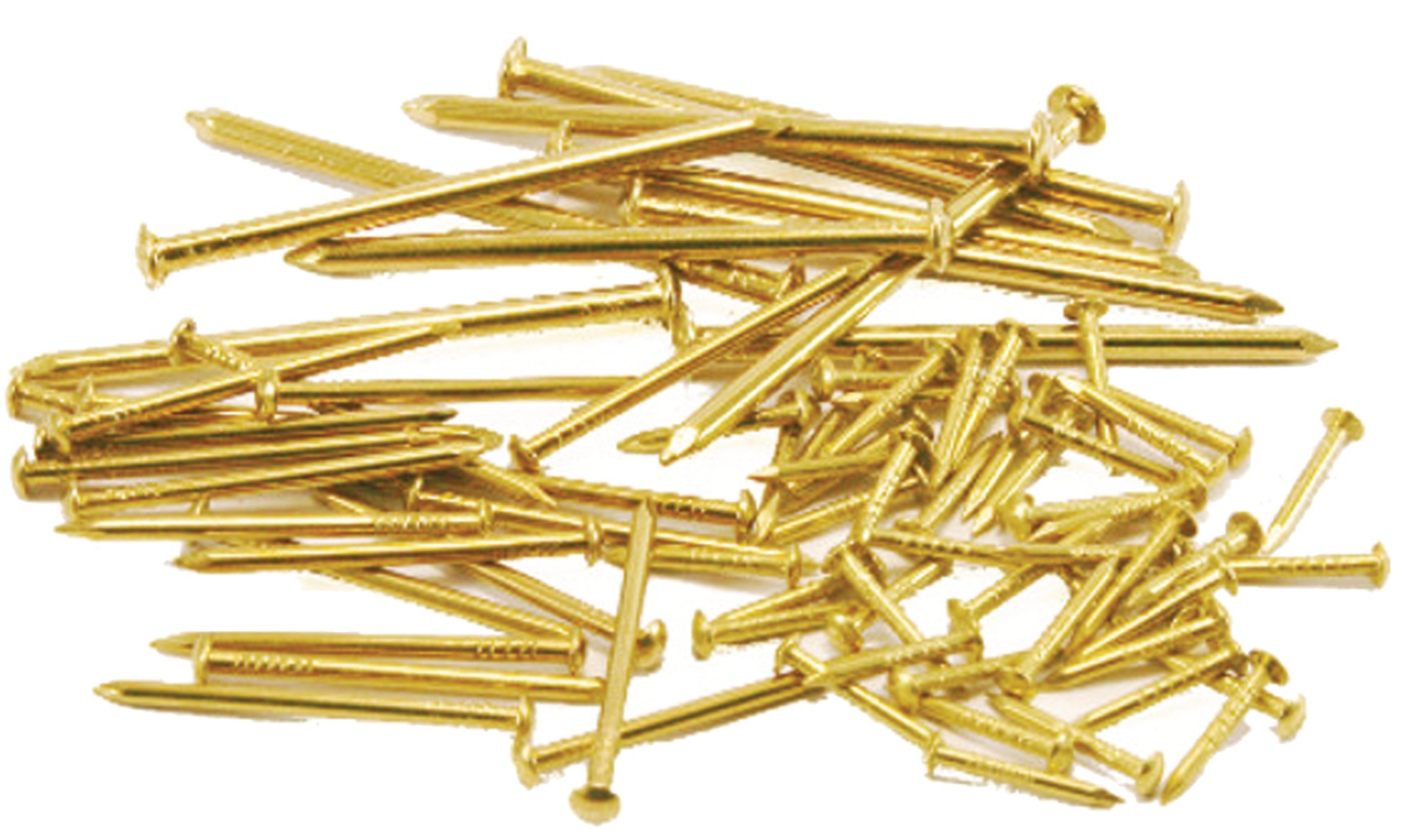 Pointes laiton têtes rondes 20 x 2,2 mm boite de 1 kg HERACLES LR20.14