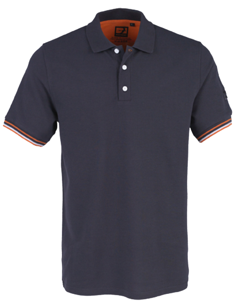 Polo KOBA à manches courtes graphite TM TSD BOSSEUR 11259-014