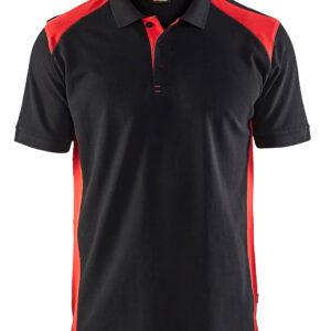 Polo Piqué bicolore vert forêt T4XL BLÅKLÄDER 3324105042094XL