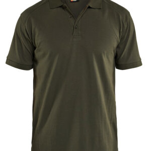 Polo Piqué bicolore vert forêt T4XL BLÅKLÄDER 3324105042094XL
