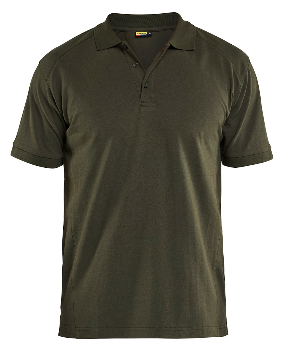 Polo Piqué bicolore vert forêt T4XL BLÅKLÄDER 3324105042094XL