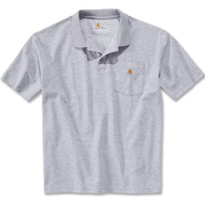 Polo WORKWEAR POCKET TXS gris CARHARTT S1K570HGYXS