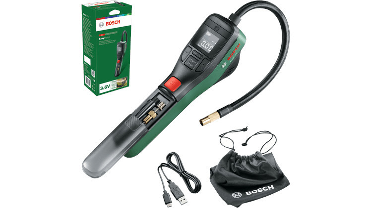 Pompe air comprimé 3,6 V EASY PUMP 150 Psi BOSCH 0603947000