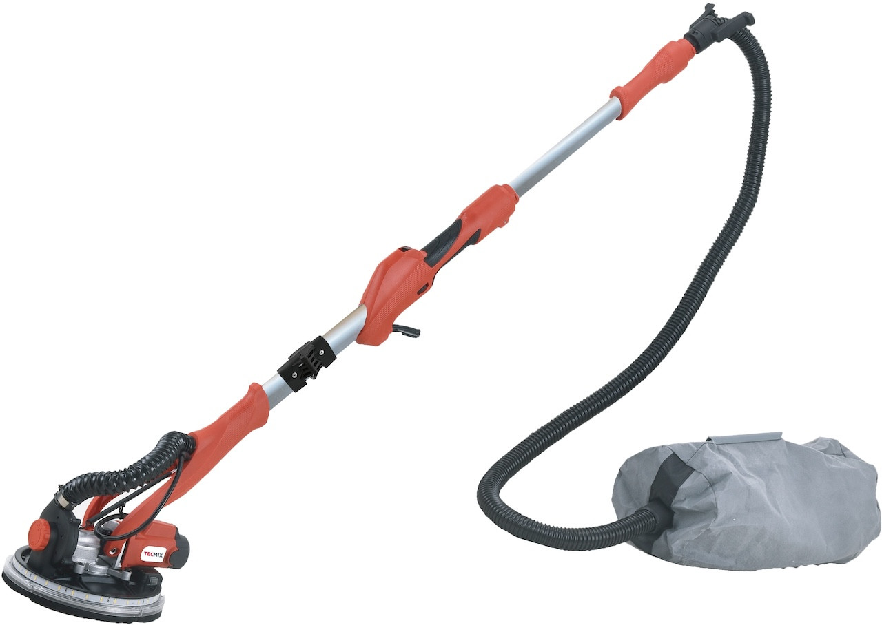 Ponceuse à longue manche - modèle LEDTMX LEDLHS 820 - 230V & 820W, - 1 vitesse - 600-1800 tr/min - Ø 225 mm