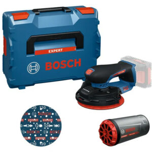 Ponceuse excentrique 18 V EXEX18V-150-5 (sans batterie ni chargeur) + coffret L-BOXX BOSCH EXPERT 0601372900
