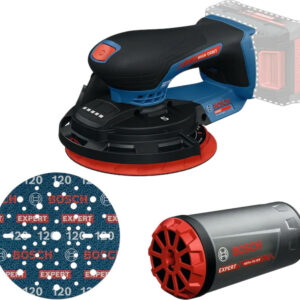 Ponceuse excentrique 18 V EXEX18V-150-5 (sans batterie ni chargeur) dans boîte carton BOSCH EXPERT 0601372901