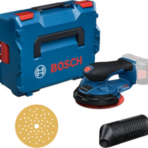 Ponceuse excentrique 18 V GEX 18V-150-3 Professional (sans batterie ni chargeur) + coffret L-BOXX BOSCH 0601372903