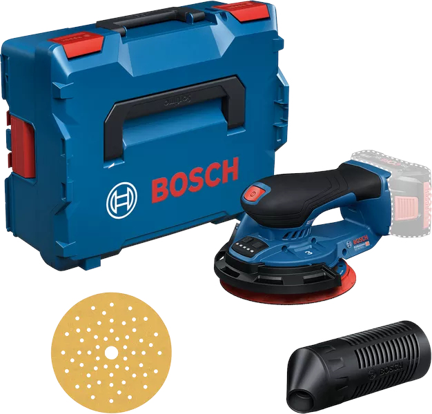 Ponceuse excentrique 18 V GEX 18V-150-3 Professional (sans batterie ni chargeur) + coffret L-BOXX BOSCH 0601372903