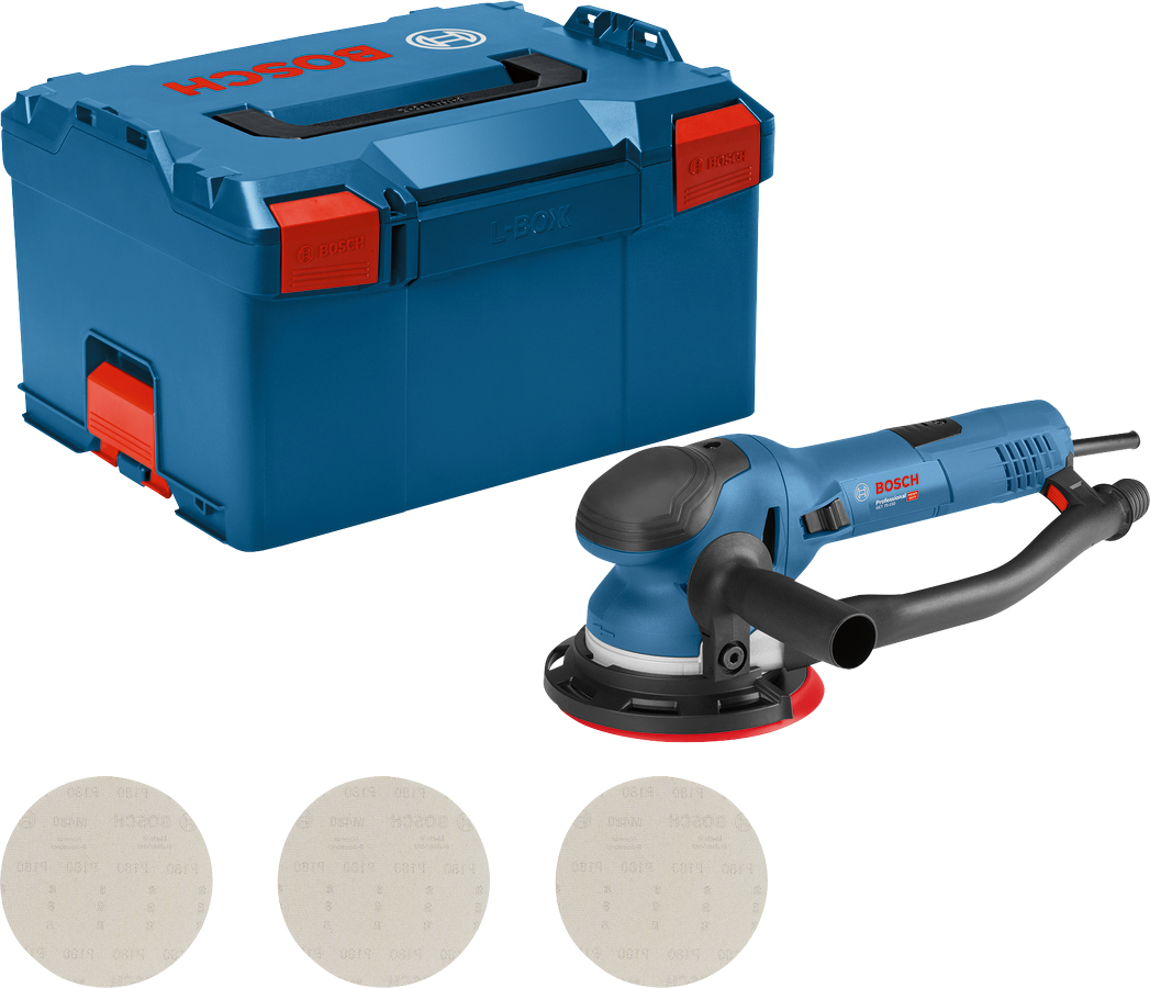 Ponceuse excentrique 750 W GET 75-150 en coffret L-BOXX BOSCH 0601257101