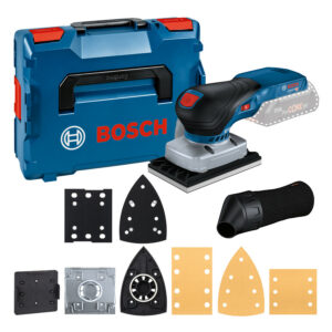 Ponceuse vibrante 18 V GSS 18V-13 (sans batterie ni chargeur) en coffret L-BOXX BOSCH 06019L0101