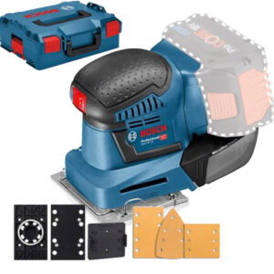 Ponceuse vibrante 18V GSS 18V-10 (sans batterie ni chargeur) en coffret L-BOXX BOSCH 06019D0202