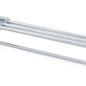 Porte cintre extensible peint en aluminium chromé longueur 450 mm EMUCA 6210625