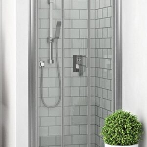Porte coulissante 3 volets EQUI EI CL3 argent poli 1m90 L120 ROTH 1406001011