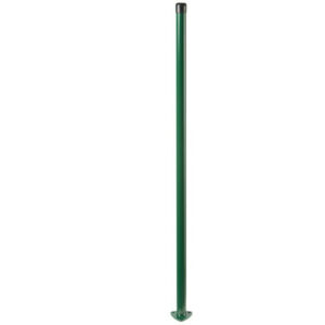 Poteau acier galvanisé rond univers vert, H.200 x L.4.8 x P.4.8 cm