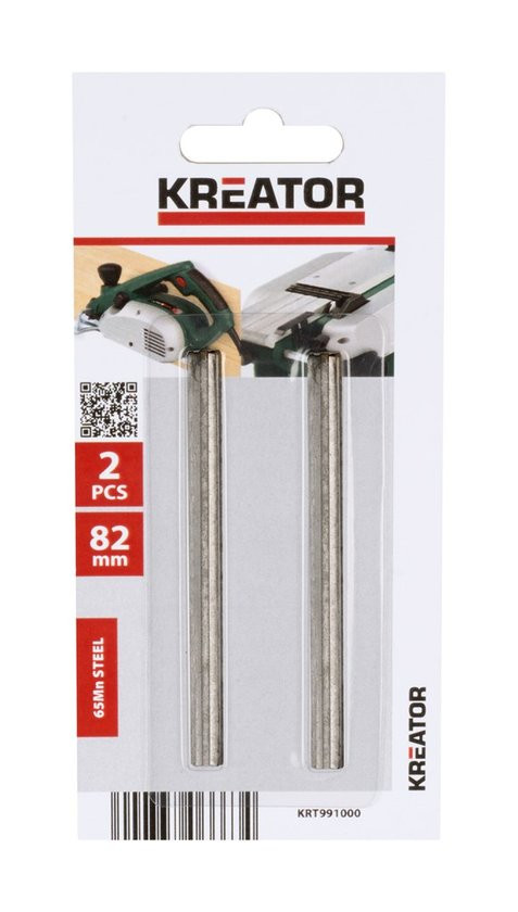 Jeux de 2 couteaux de rechange 82 mm pour POWX1110