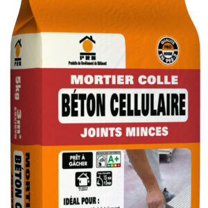 Mortier colle, poudre PRB blanc 5 kg