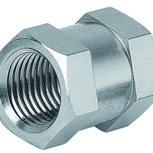 Manchons à taraudage égal cylindrique - 1/2 femelle (2p)