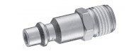 Raccord rapide mâle - cannelé pour tuyau Ø 8 mm