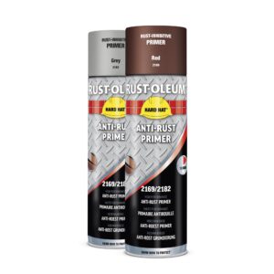 Primaire antirouille Hard Hat® gris 500 ml RUST-OLEUM 2182