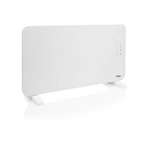 Radiateur à panneau de verre intelligent 1500 W - Wi-Fi - 2 niveaux de chauffe et IP24