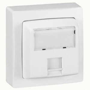 Prise RJ45 ASL FTP saillie blanc catégorie 5e LEGRAND 086061