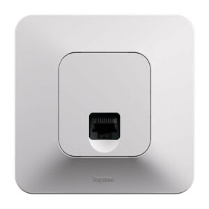 Prise rj45 complet neptune blanc legrand