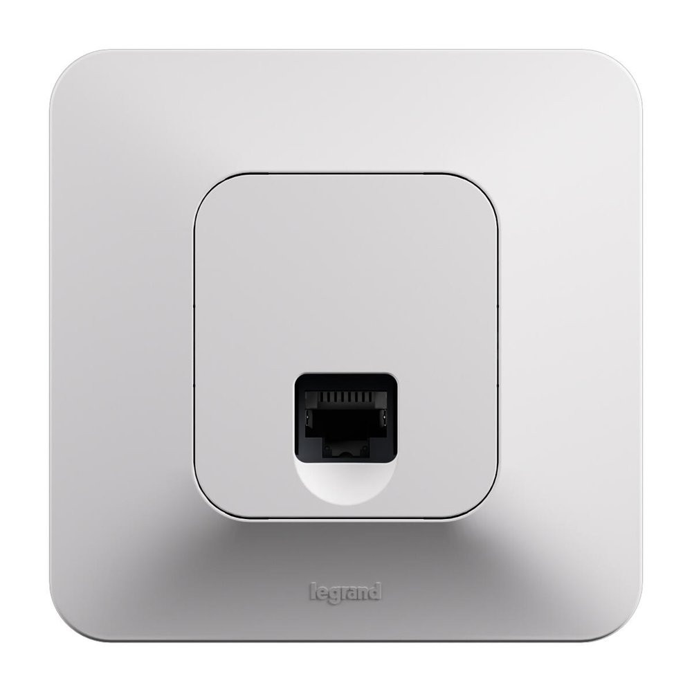 Prise rj45 complet neptune blanc legrand