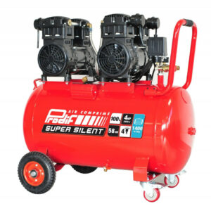 Compresseur 100L 4CV 8 bars silencieux sans huile SIL1004 PRODIF