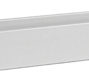 Profil U 20 x 20 x 1,5 mm longueur 2 m aluminium anodisé argent DUVAL 41-0102-3032