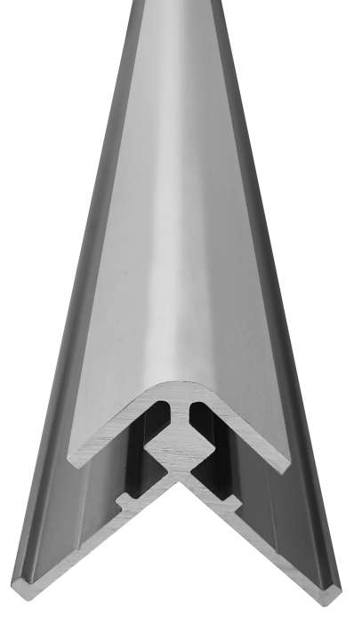 Profilé liaison angle Vipanel 90° extérieur argent mat ROTH 1420000326