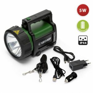 Projecteur LED rechargeable DOOMSTER POWER 5 W 350 lm IP44 VELAMP IR666