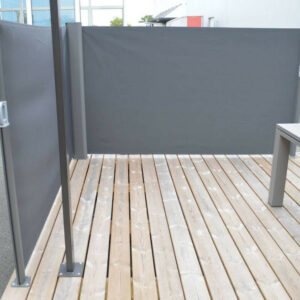 Angle brise vue - Gris / gris