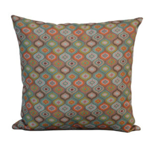 Coussin déhoussable exterieur décor Motif Graphique vintage 45 x 45 cm
