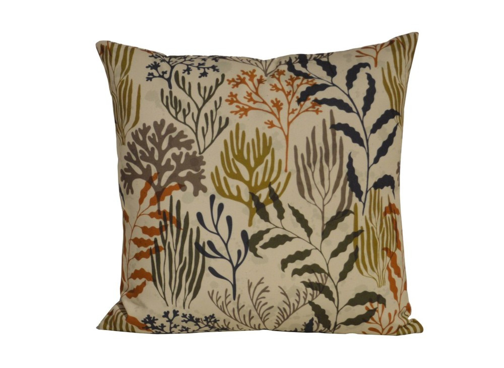 Coussin déhoussable exterieur décor Motif Imprimé automne 45 x 45 cm