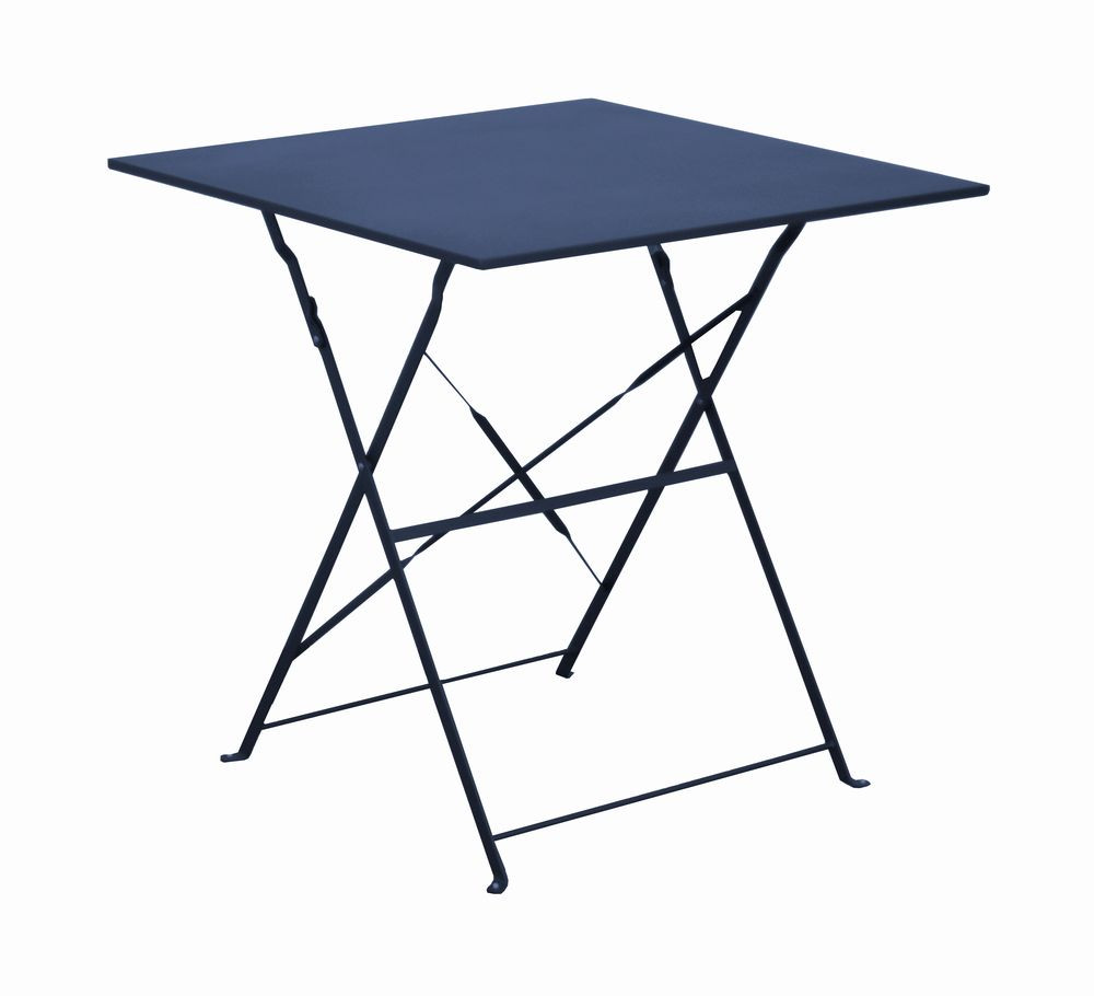 Gueridon Cuba 70X70 - Bleu
