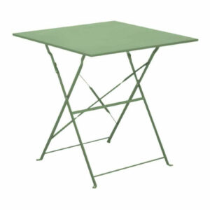 Guéridon Cuba carré - 70 x 70 cm - amande