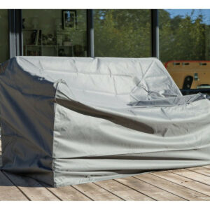 Housse de protection pour canapé lounge 2.5 places gris 190 x 90 x 105 cm