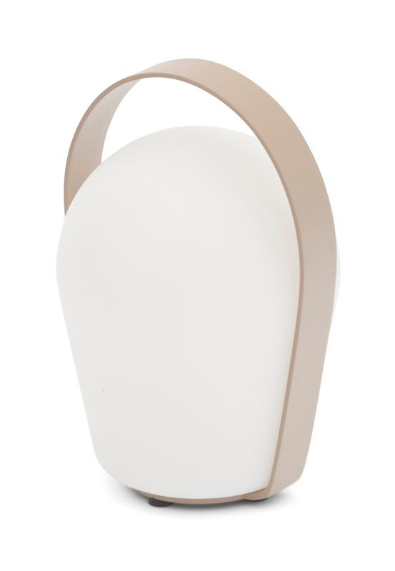 Lampe de table Bob loop - 11,7 x 10 x 16 cm - sand