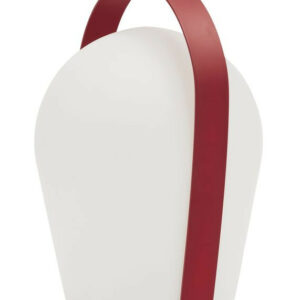 Lampe de table XL Bob Loop - 32 x 29 x 44 cm - rouge