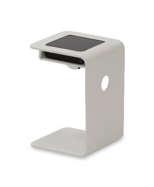 Lampe Lumi PM en aluminium - 16 x 16 x 23 cm - blanc