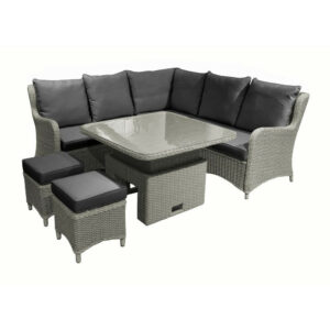 Salon De Jardin Toulon - Alu/Resine - Grey/Gris