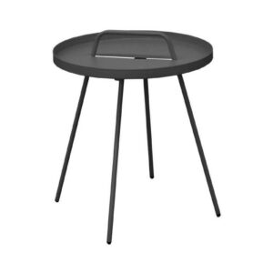 Table basse Flower - Acier - Grise
