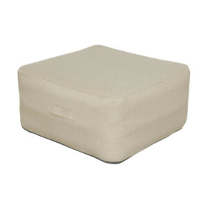Tabouret gonflable d'extérieur Balloon écru 71 x 34 x 71 cm