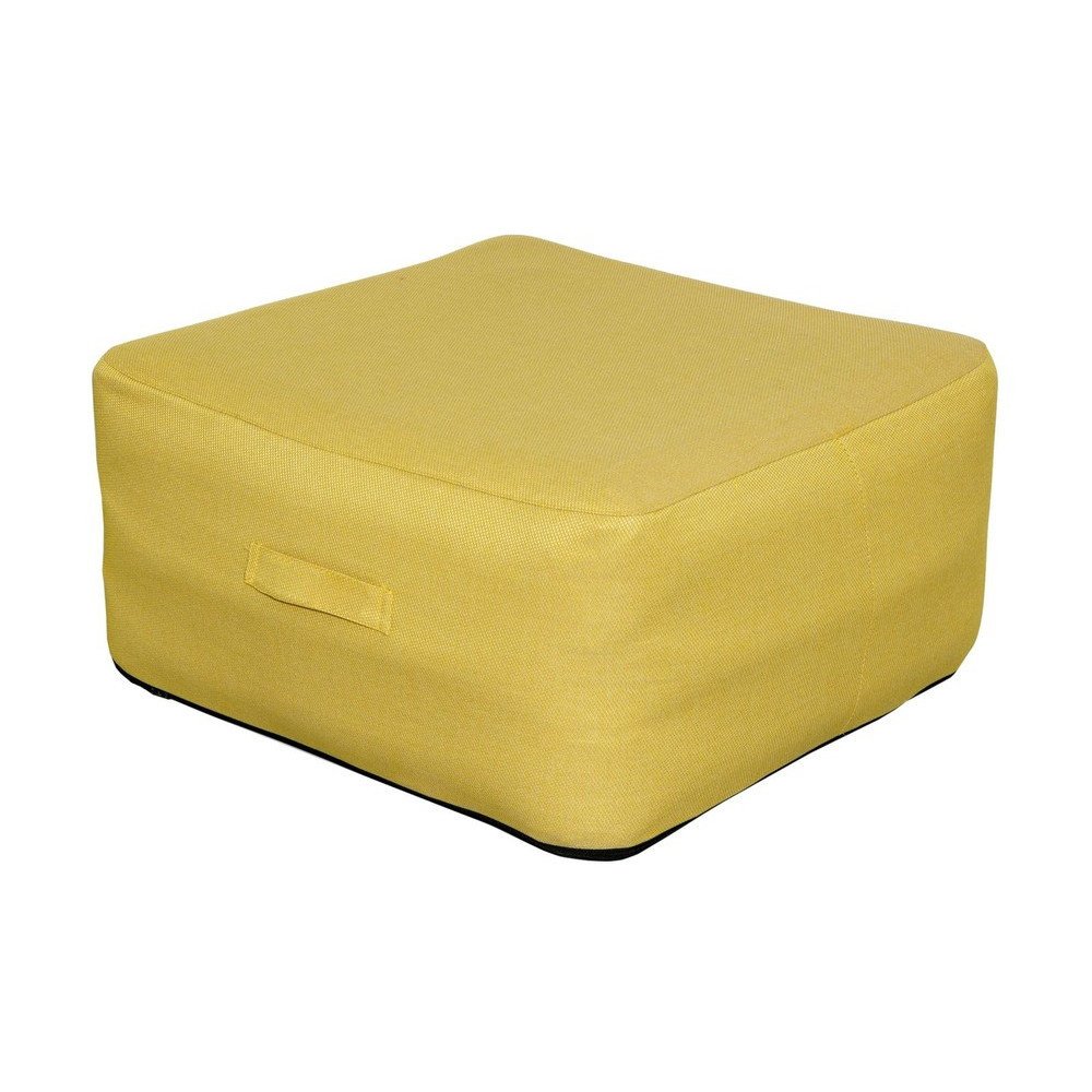 Tabouret gonflable d'extérieur Balloon miel 71 x 34 x 71 cm